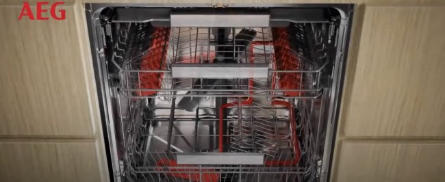 interieur du lave vaisselle AEG FSE87708P