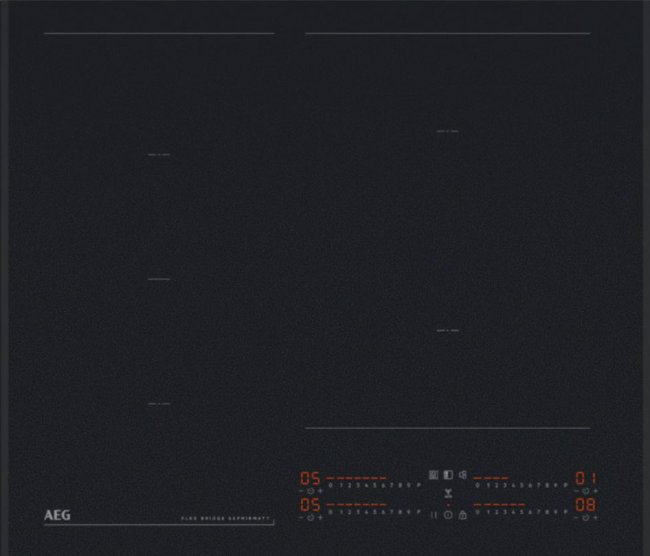 Table induction grand foyer anti rayure NII64G00AZ noir mat