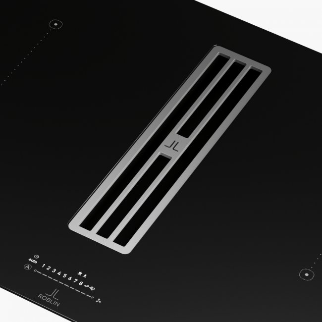 Gros plan sur l aspiration de la table aspirante Roblin Soprano