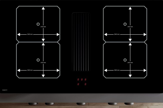 Novy Easy 1866 taille des foyers