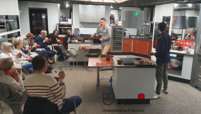 Démonstration culinaire Vzug et JLM du 6 mars 2025