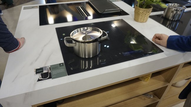 table de cuisson avec sonde integree