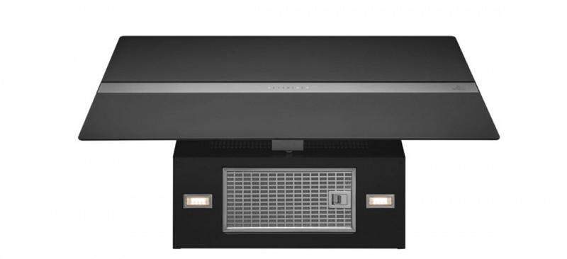 Hotte Roblin velours vue dessous