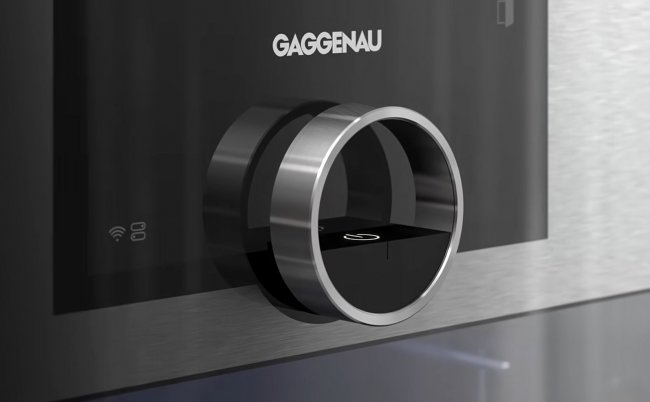Gros plan interface collection expressive Gaggenau