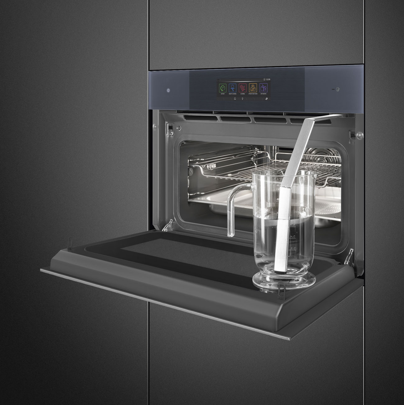 Four combiné vapeur_ Smeg Neptune 45cm SO4106WAPG