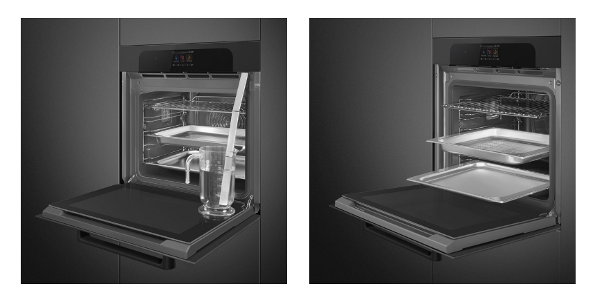 Four combiné vapeur 100% vapeur Smeg SO6204S4PB