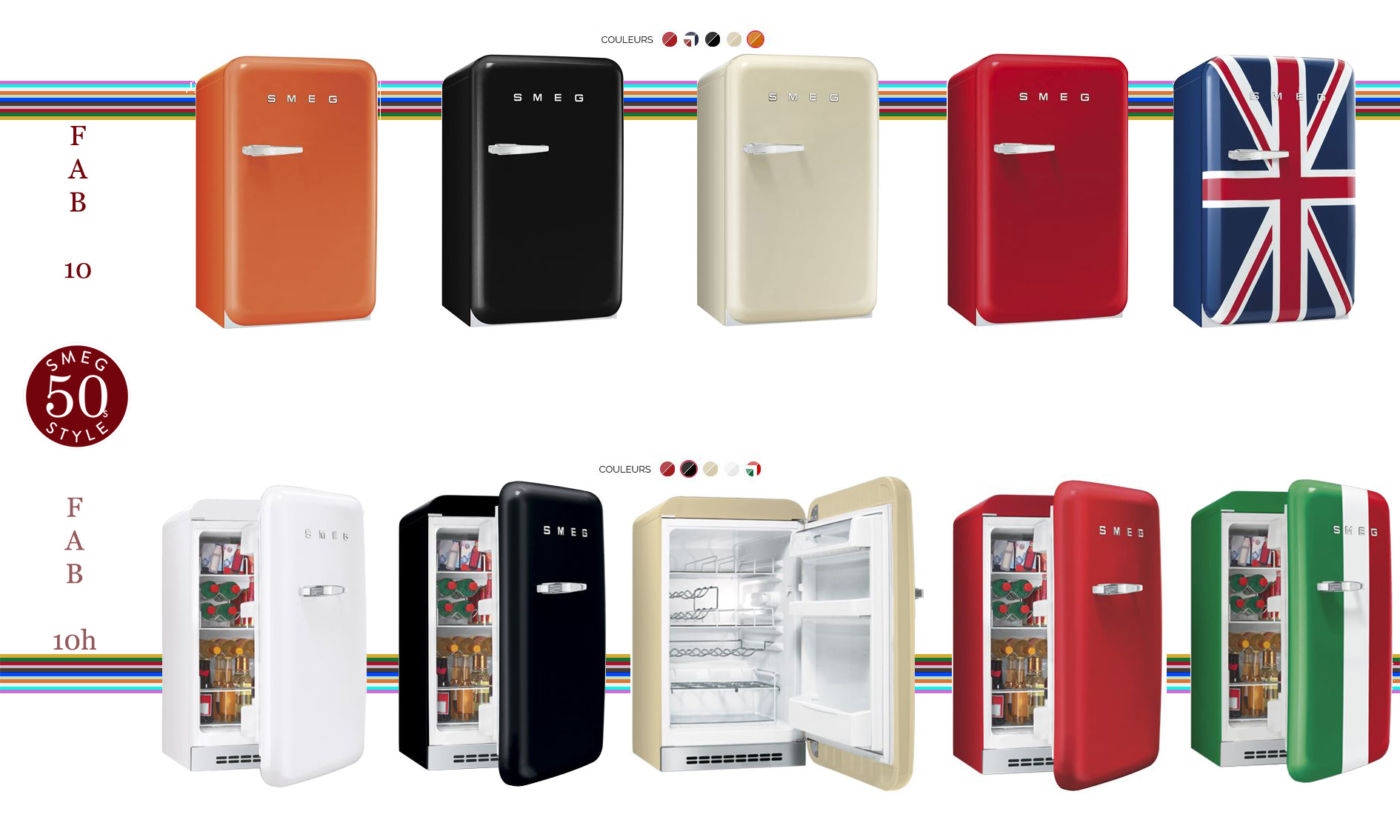 Réfrigérateur Vintage PHILIPS Années 50 – Appartement Témoin