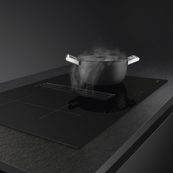table _aspirante Smeg  HOBD283D3 avec 3 foyers