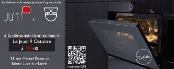 invitation Demo JLM Diffusion  VZug 09 octobre 2025