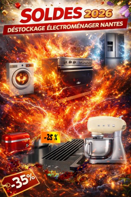 Soldes électroménager 2026